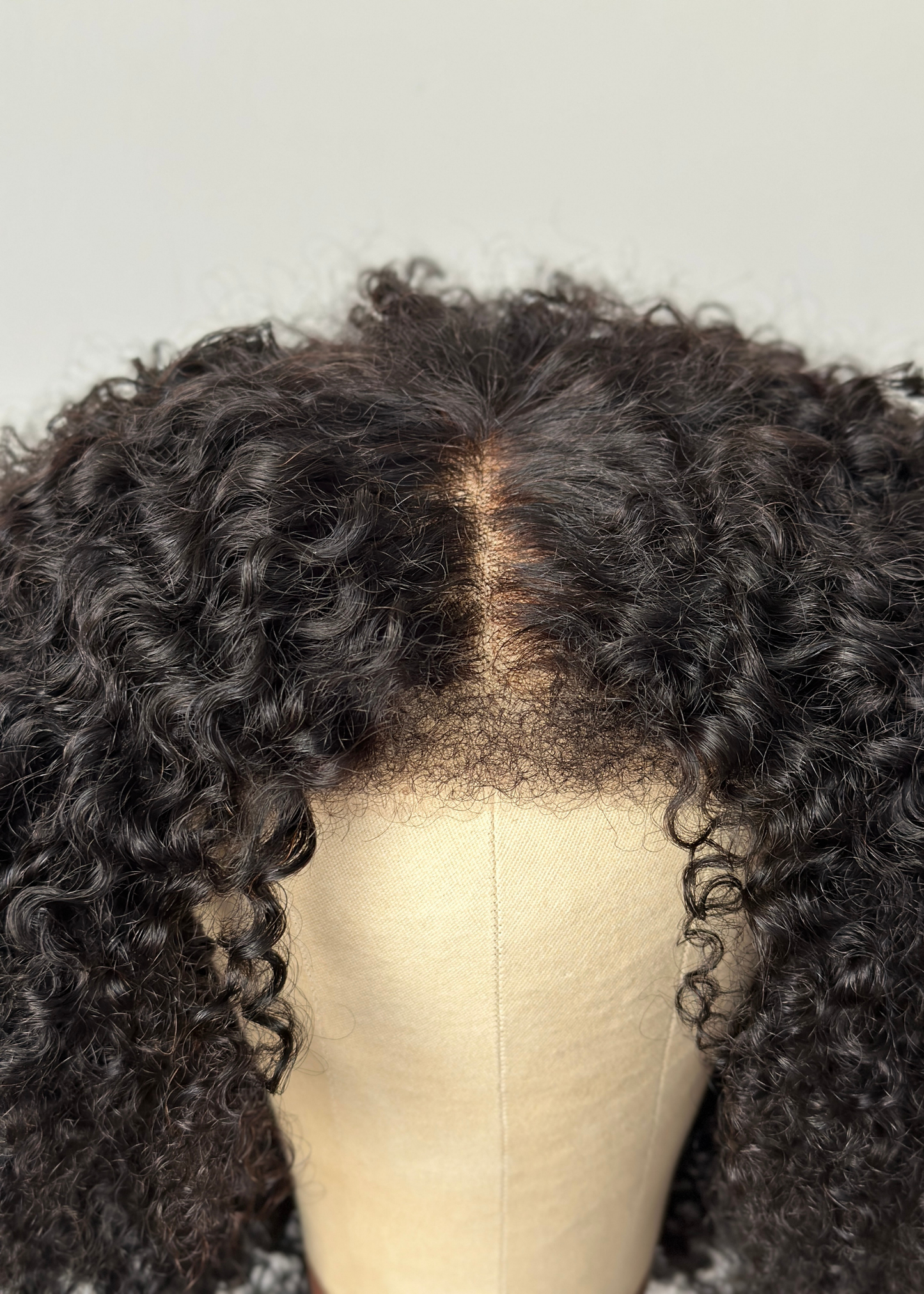 Don Glueless Luxurious Curls 7x5 HD Lace Closure With 4C Kinky Edges Pre-cut Wig