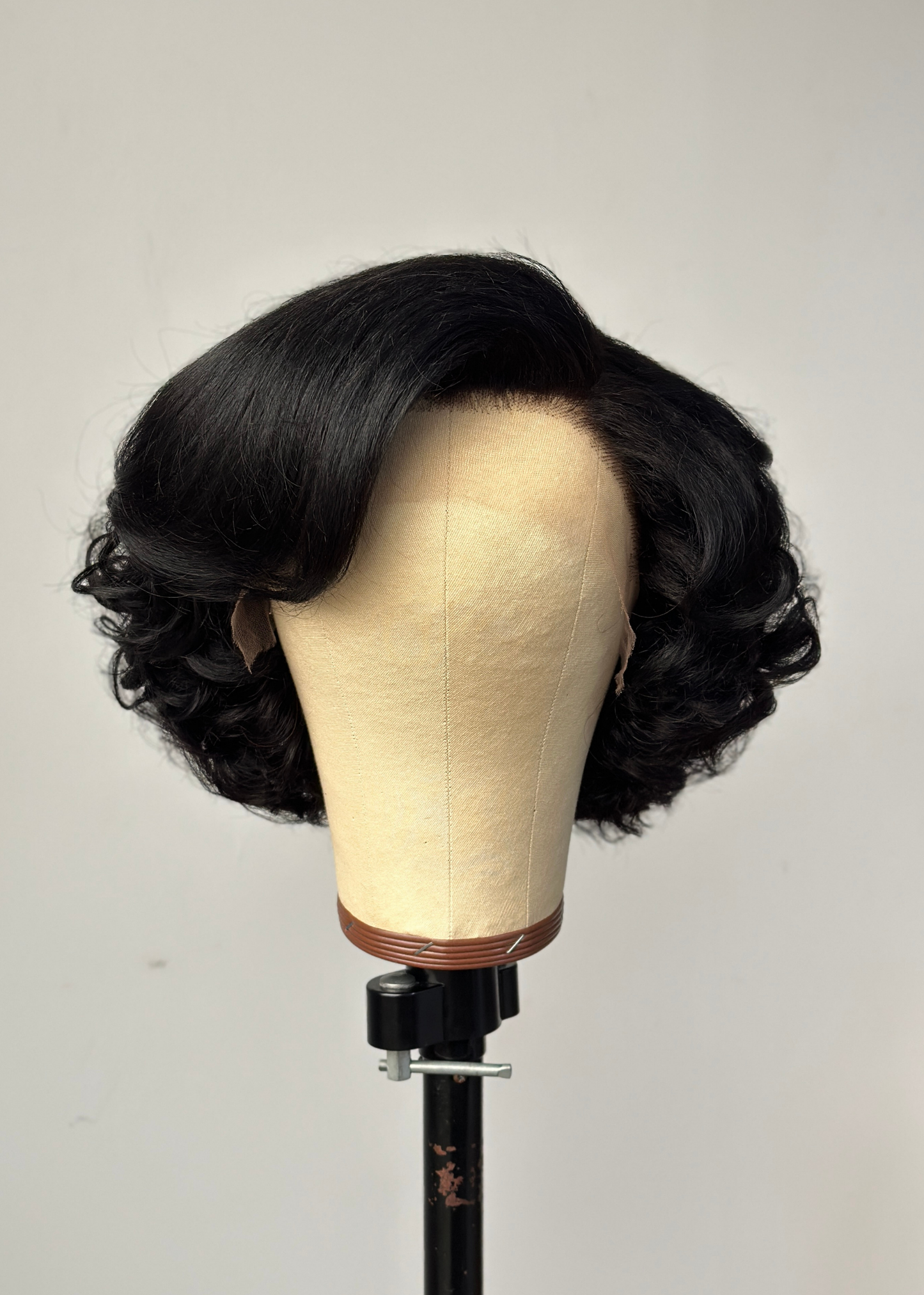 Nala 13x4 HD Kinky Texture Wave Bob Wig 250% Density