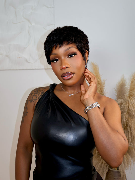 Eve Full Lace Pixie Cut Wig 100% Human Hair