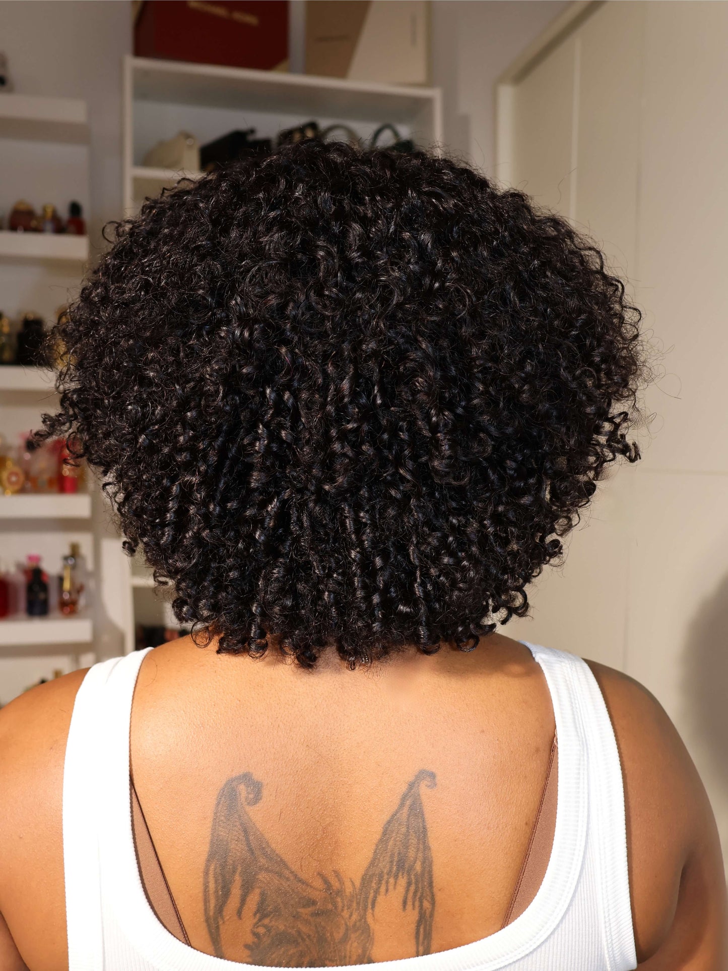 Iris Short Curly Bob 7x5 Pre-cut HD Lace Glueless Wig