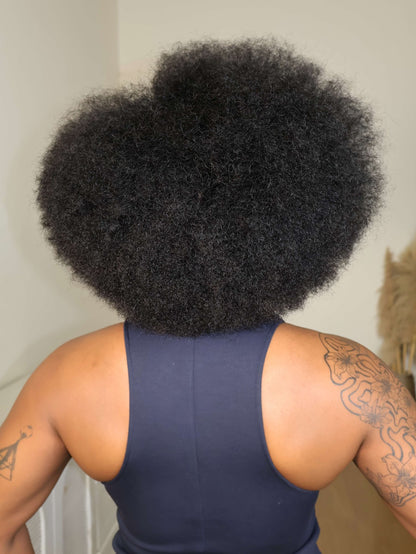 Zara 13x4 HD Lace Realistic Afro Curly Wig 200% Density