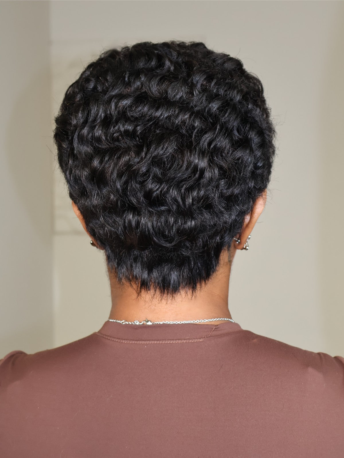 Toni Full Lace Sculpted Wave Pixie Cut Wig