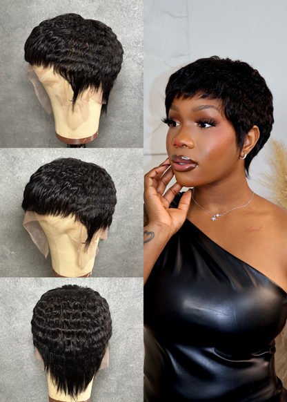 Eve Full Lace Pixie Cut Wig 100% Human Hair