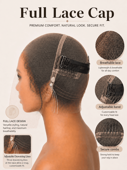 Doja Full Lace Laid Finger Wave Pixie Cut Human Hair Wig